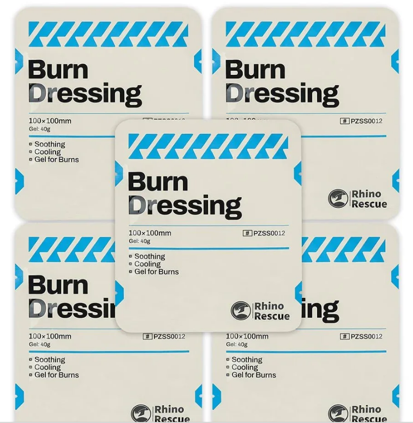 RHINO Burn Verband – Hydrogel Burn Verband