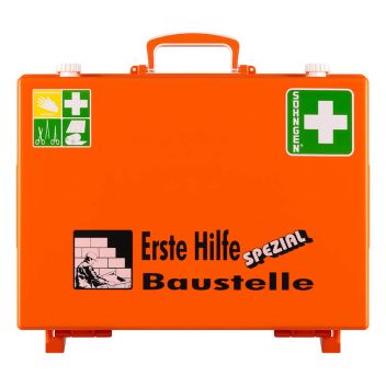 SÖHNGEN® Erste Hilfe Koffer QUICK-CD mit Füllung DIN 13157 Norm | Farbe: Orange