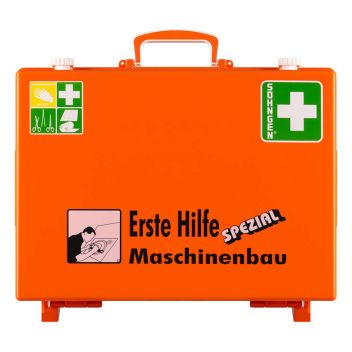 SÖHNGEN® Erste Hilfe Koffer QUICK-CD mit Füllung DIN 13157 Norm | Farbe: Orange