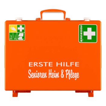 SÖHNGEN® Erste Hilfe Koffer QUICK-CD mit Füllung DIN 13157 Norm | Farbe: Orange