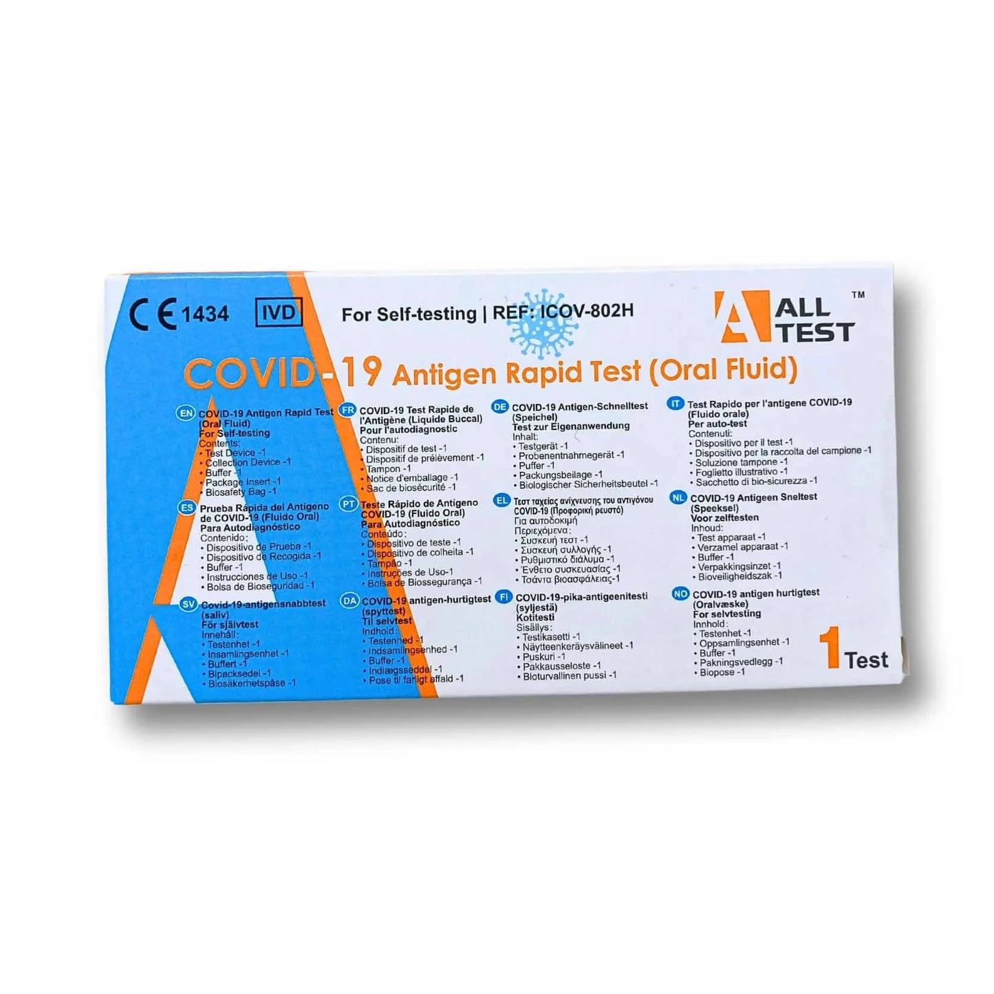 ALLTEST COVID-19 ANTIGEN LAIEN LOLLITEST