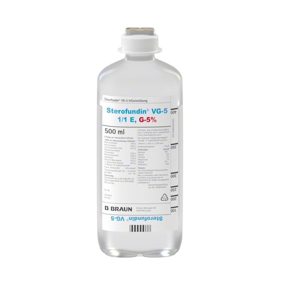 INFUSIONSLÖSUNG STEROFUNDIN VG5