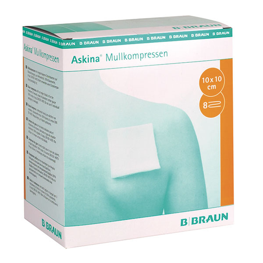 Askina® Mullkompresse  8fach steril  versch Größen