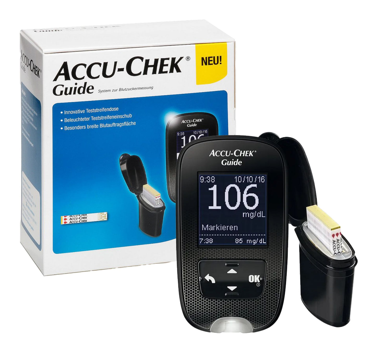 ACCU CHECK BLUTZUCKERMESSGERÄTE UND MESSSTREIFE