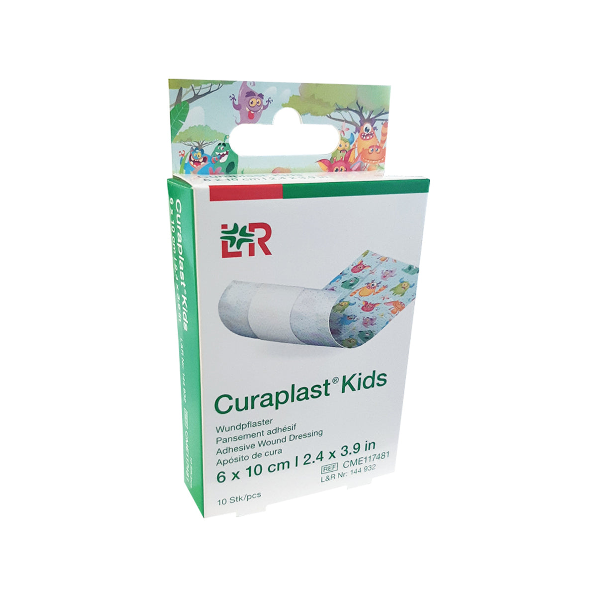 Wundpflaster Curaplast Kids 6 cm x 10 cm, 10 Stück