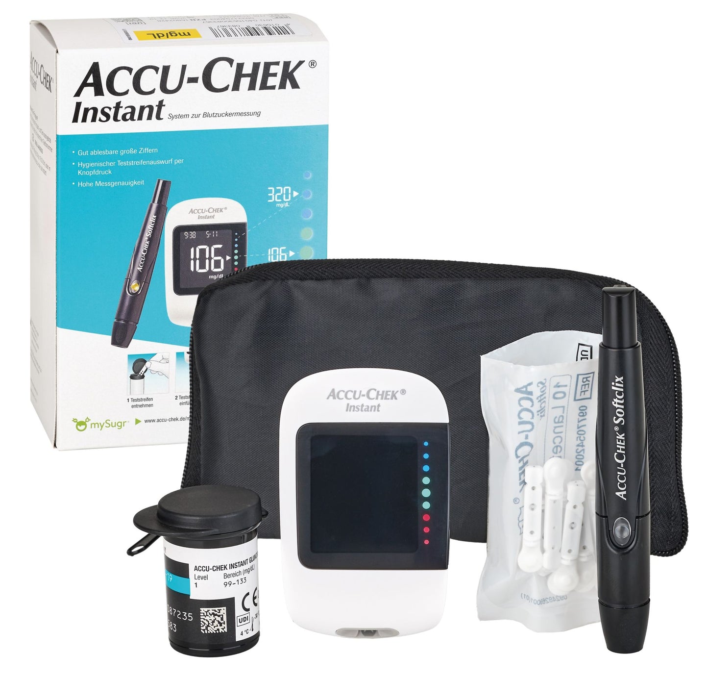 ACCU CHECK BLUTZUCKERMESSGERÄTE UND MESSSTREIFE