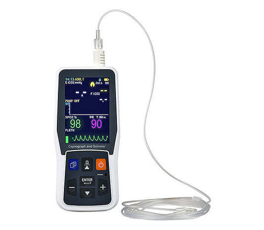 Creative Medical PC 900B Handheld Monitor und Pulsoximeter