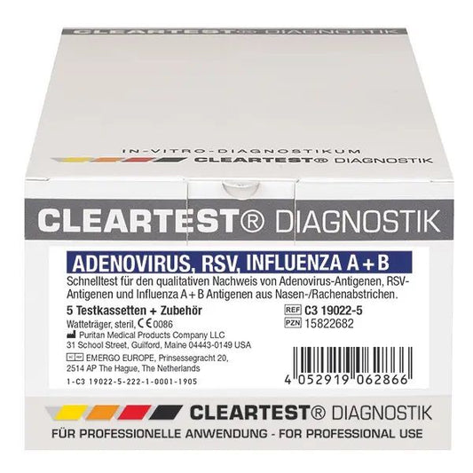 CLEARTEST SARS-COV-2/ RSV/ INFLUENZA SCHNELLTEST