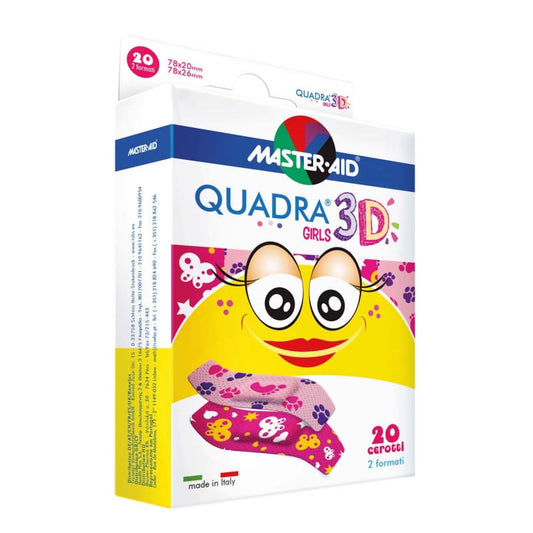 Quadra 3D Mädchen Kinderpflaster