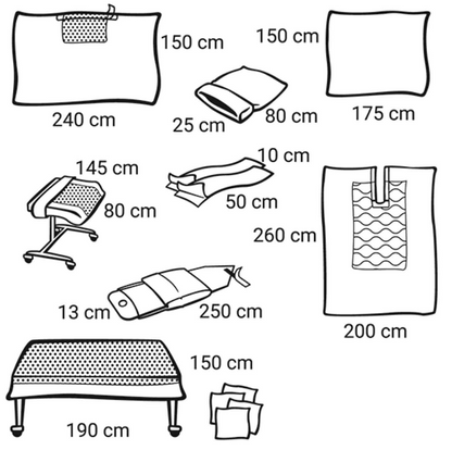 Foliodrape® Protect Arthroskopie-Set