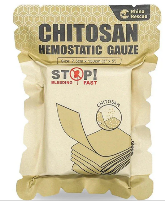 RHINO Hämostatische Chitosan-Gaze