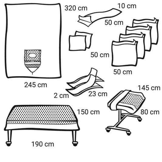 Foliodrape® Neurochirurgie-Set