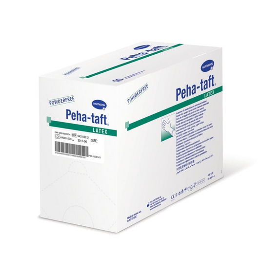 EINMALHANDSCHUHE OP LATEX PEHA TAFT
