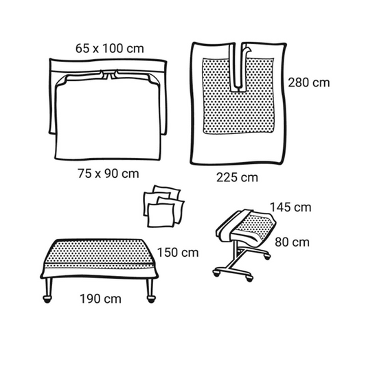 Foliodrape® Protect Plus MKG-Turban-Set II
