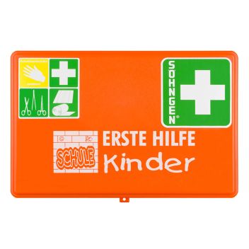 SÖHNGEN® Erste Hilfe Koffer QUICK-CD mit Füllung DIN 13157 Norm | Farbe: Orange