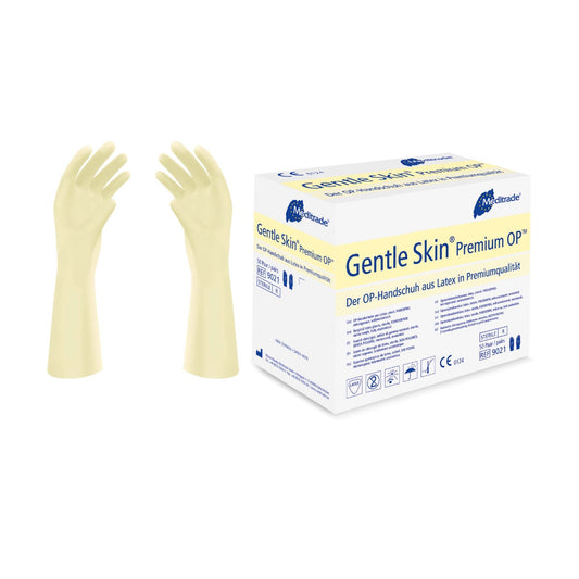 EINMALHANDSCHUHE OP LATEX GENTLESKIN