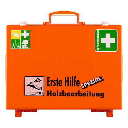 SÖHNGEN® Erste Hilfe Koffer QUICK-CD mit Füllung DIN 13157 Norm | Farbe: Orange