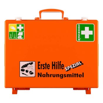 SÖHNGEN® Erste Hilfe Koffer QUICK-CD mit Füllung DIN 13157 Norm | Farbe: Orange