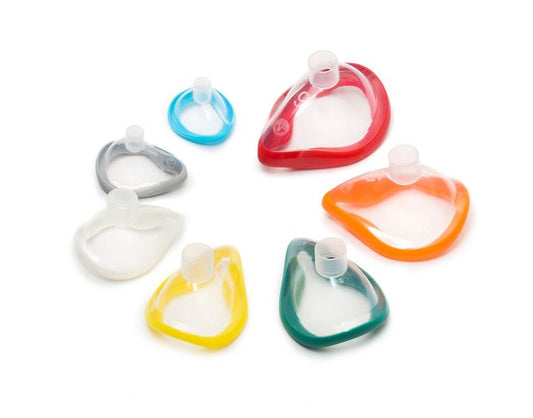 INTERSURGICAL ® CLEARLITE ™ BEATMUNGSMASKE MIT HAKENRING VERSCHIEDENE GRÖßEN