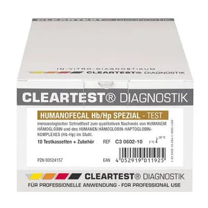 CLEARTEST HUMANOFECAL SPEZIALTEST HB/HP