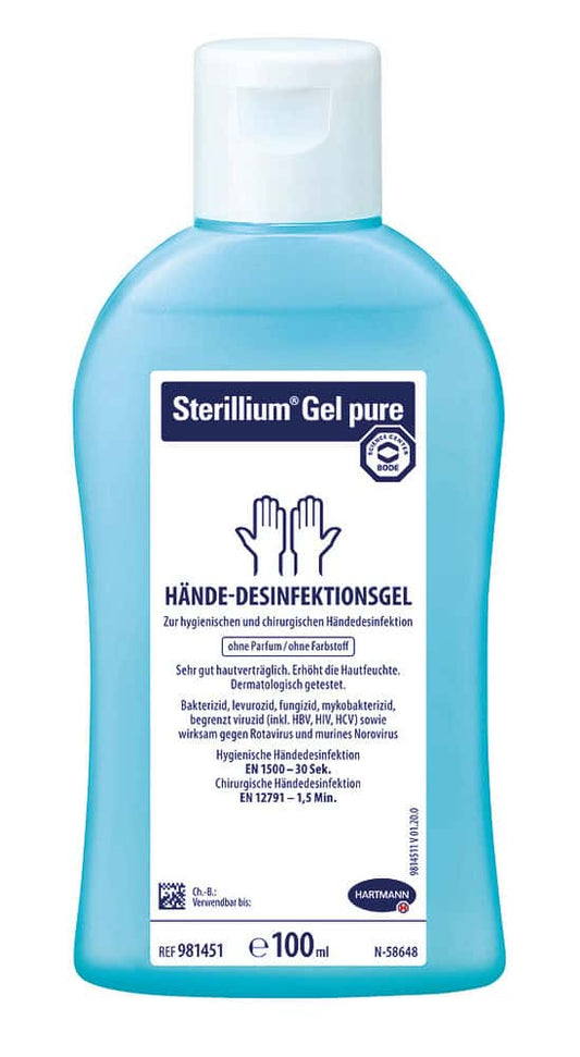 HÄNDEDESINFEKTIONSMITTEL STERILIUM GEL PURE BIOZID