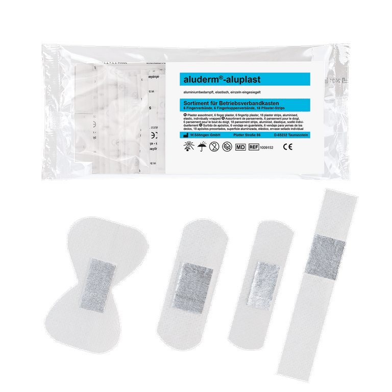 SÖHNGEN® aluderm®-aluplast Sortiment für DIN 13157 | Klein