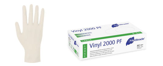EINMALHANDSCHUHE VINYL 2000 PF